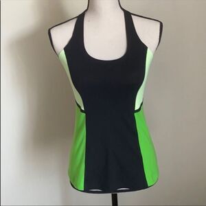 Lululemon Black Cool Racerback Tank Top Size 6